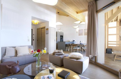 Bergers Apartment | 4th floor, fitness, swimming pool, sauna, hammam, balcony, tv, ski locker, 115m², Alpe d'Huez