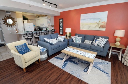 Panama City Beach Condo | 4th Flr 1 Bdrm+Bunks/2Bath. Upgraded! Sleeps 6