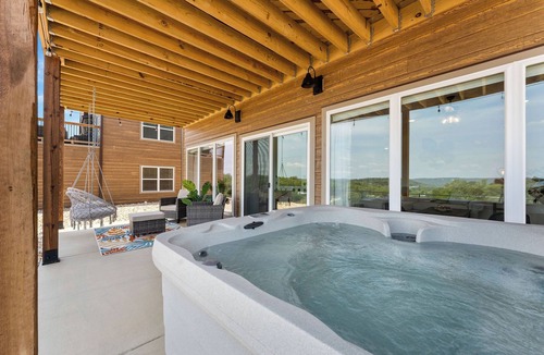 Kimberling City Cabin | 5 Bdrm, LazyRiver, Indoor/outdoor Pools