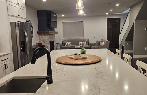 Renton House | 5 bed 2.5 bath w/detached game room. Open concept, spacious for large groups.