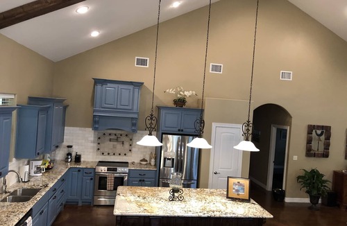 Avinger House | 5-Bedroom Open Concept Home nestled among the Pine Trees on a quiet road.