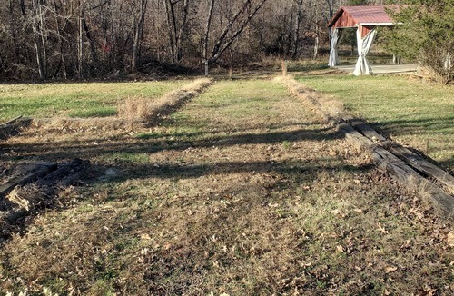 Ironton RV Rental | 5 electric camper hookups on a beautiful private lake.