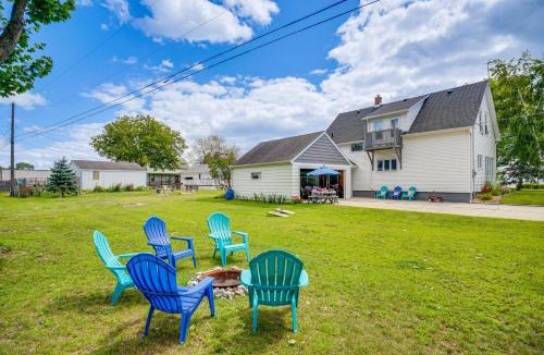 Two Rivers House | 5 Mi to Point Beach State Forest: Home w/Fire Pit