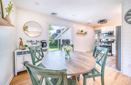Somers Point House | 5 Min to OCNJ Beaches Screened Porch Bay Views Prime Location