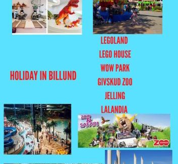 Billund Apartment | 5 min walk to LEGO HOUSE - Two bedrooms with balcony