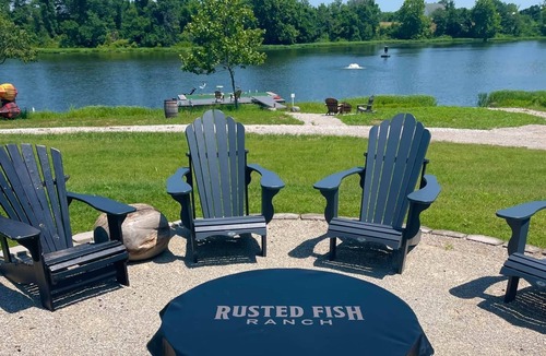 Ochelata Cabin | 5-Star Private Lake and Cabin!