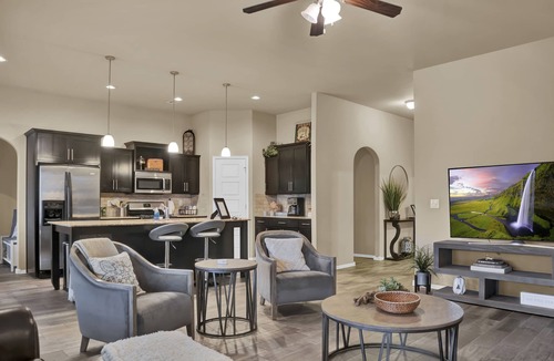 Bixby House | 5 star single level home, 4 bdrm, 3 bath + private office and great backyard!