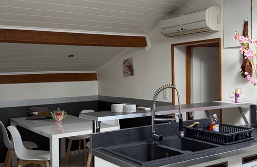 Serignac Apartment | 50 m2 attic studio with reserved outdoor space by the pool!