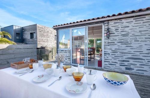 Saint-Michel-Chef-Chef House | 500 m de la plage, jardin, 4 adultes 1 enfant