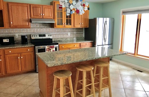 East Stroudsburg House | 5000sqft Mountain View Pool Hot Tub Sauna Firepit Games Multiple LARGE Deck