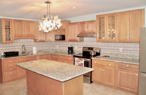 East Stroudsburg House | 5000sqft Mountain View Pool Hot Tub Sauna Firepit Games Multiple LARGE Deck