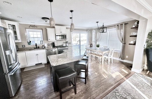 Town Bank House | 500ft to Private Beach! Hot Tub, Fireplace, Local Pool, Close to all!