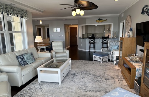 Diamond Beach Condo | 512 - Amazing views, private Atlantic Ocean beachfront & pool next to Cape May!