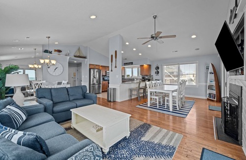 Nags Head House | 5515-Crystal Gable, | Oceanfront | Nags Head | Sleeps 12