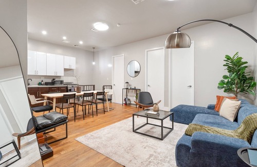 Williamsburg Apartment | 5BD Duplex w/Private Patio BBQ and Arcade Games