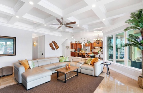 Indian Rocks Beach House | 5BR/6BA Waterfront Pool/Spa (2) 6-seat golf carts
