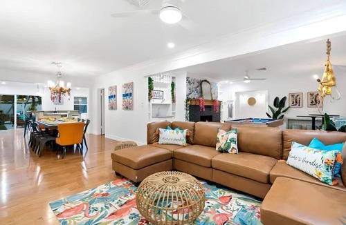 Parker Ridge House | 5BR Beach Oasis! Heated Pool, 10 Min to Beach
