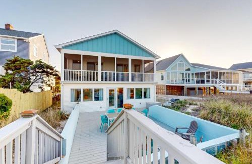 Prime Hook Beach House | 5BR Beachfront Home with Large Deck, Grill, W and D