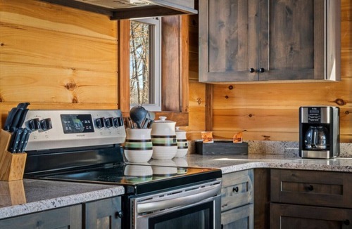 Sevierville Cabin | 5BR Indoor Pool*Hot Tub*Theater*Game Room*Views!