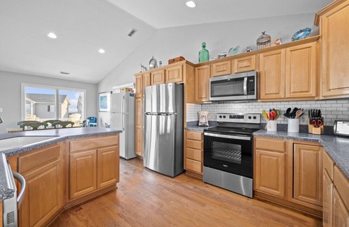 Village of Stump Sound House | 5BR Ocean View House on North Topsail Beach - Pool