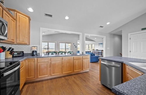 Village of Stump Sound House | 5BR Ocean View House on North Topsail Beach - Pool