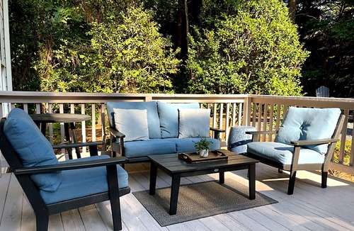 Pinehurst House | 5BR Pinehurst Retreat | Sauna + Fire Pit