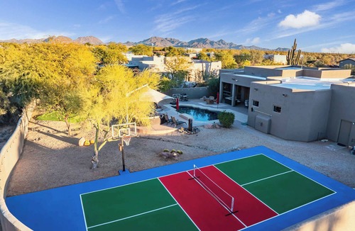 North Scottsdale House | 5BR, Pool, Patio, Outdoor TV & In-Pool Hoops