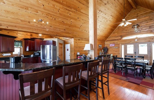 Blue Eye Cabin | 5BR Table Rock Lake Getaway | Pool, Hot Tub, Games
