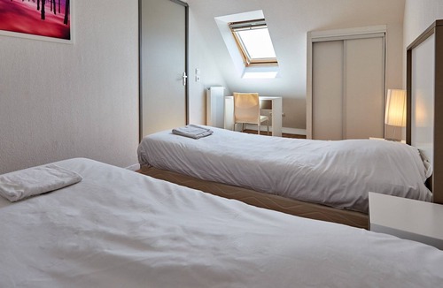 Auberville Condo | 5km from the Beach! Charming central apartment