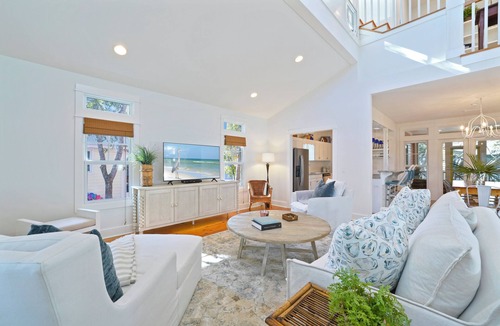 Seaside House | 6 Houses to Beach in Seaside, FL, Amazing Outdoor Spaces! + 2 Adult Bikes!