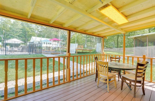 Mongaup Valley Cabin | 6 Mi to Bethel Woods: Cabin w/Pool Access