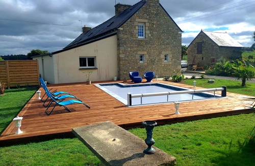 Megrit Cottage | 6-person gîte/heated pool 30°C