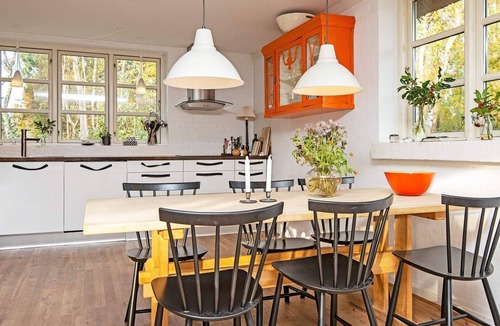 Skødshoved Strand House | 6 person holiday home in Knebel