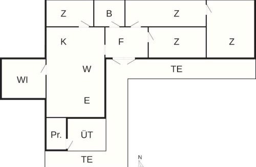 Thyholm House | 6 person holiday home in Thyholm-By Traum