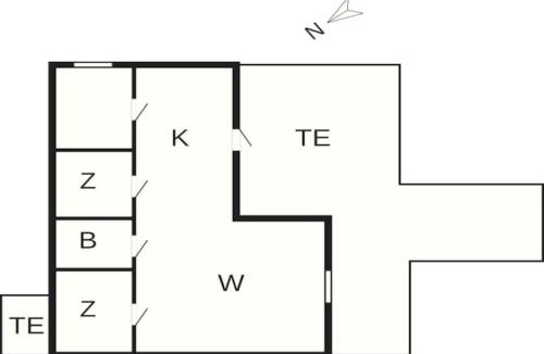 Nysted House | 6 person holiday home in Nysted-By Traum
