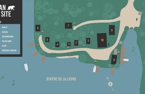 Bowman Ski Chalet | [# 6 The Lynx] Chalet overlooking the river.