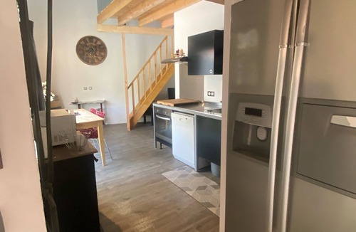 Sagries House | 60 m2 semi-detached house, air-conditioned, in a quiet location 4 km from Uzes;