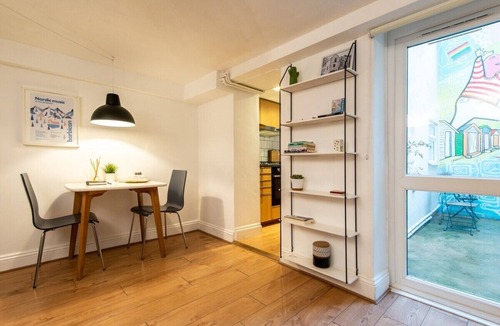 Seafront Apartment | 60 steps to the Sea with private courtyard