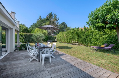 Pornichet Ski Chalet | 600m from beach - House for 8 - Garden