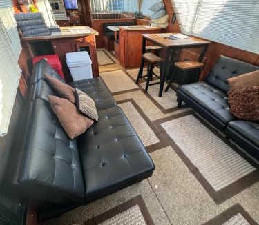 Anchor Bay Harbor Boat Rental | 60ft Stationary House Boat