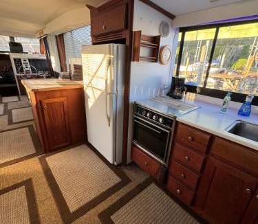 Anchor Bay Harbor Boat Rental | 60ft Stationary House Boat