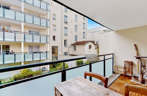 Etat Unis - Le Bocage Apartment | 60m² Flat with Rooftop in Lyon
