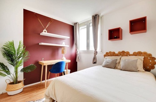 Le Kremlin-Bicetre Resort | 68 m² Private room ∙ 1 bedroom ∙ 4 guests
