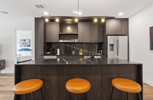 South Lamar Hotel | 6BDR, Brand New Hotel w/Pool + Rooftop | The Code by AvantStay
