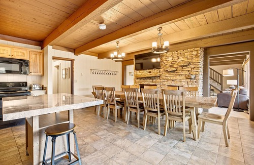 Seven Springs Ski Chalet | 6BR Mountain Chalet with Private Deck | Sleeps 18