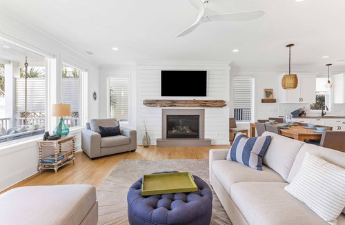 North Carolina Coast House | 6br Oceanfront-Private Heated Pool-Hot Tub-Sauna