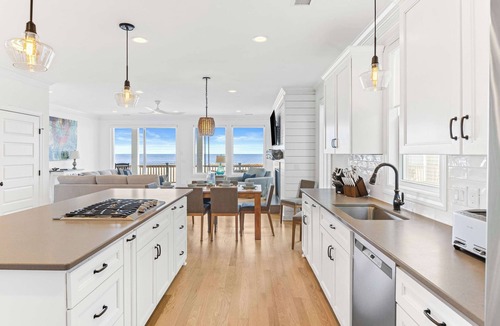 North Carolina Coast House | 6br Oceanfront-Private Heated Pool-Hot Tub-Sauna