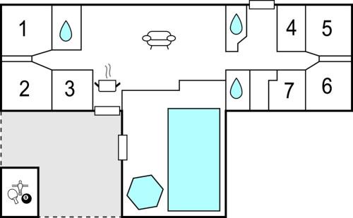 Vedersø Klit House | 7 Bedroom Awesome Home In Ulfborg