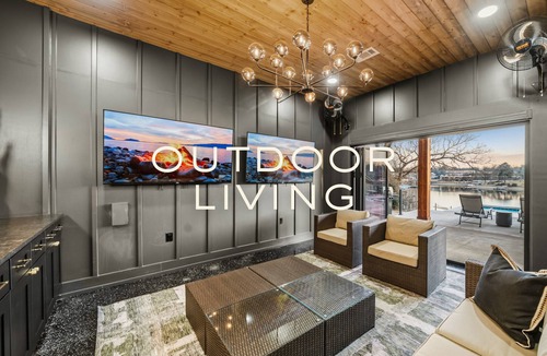 Rockwell House | 7 Bedroom Lakefront w/Heated Pool, Hot Tub, & Game Room