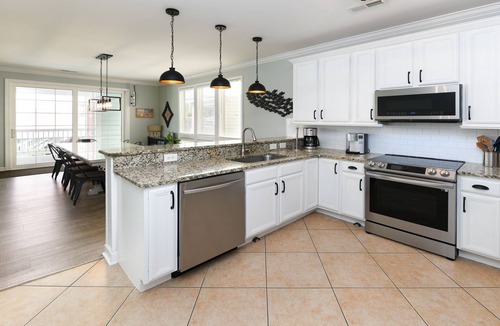 Surfside Beach House | 7 BR 2nd Row Beach House with a Private Pool! Ocean Club
